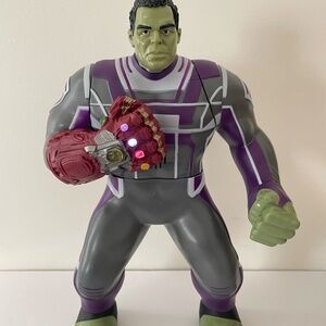 Avengers Hero Power Punch Hulk Jumbo 13" Talking Figure (Hasbro 2019) – Used